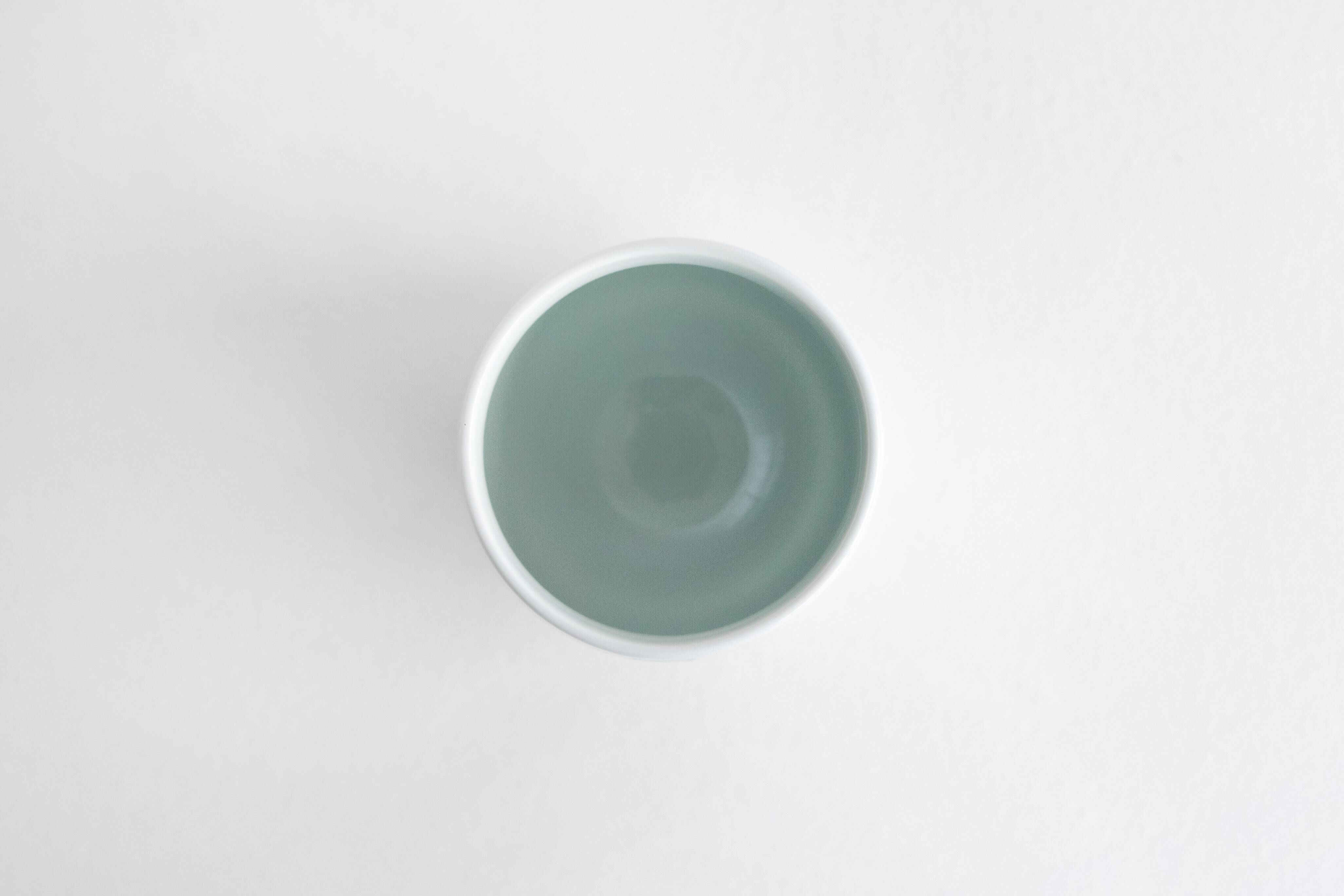 溪山窯 - 染付鳥獸戲畫 香酒盃 M