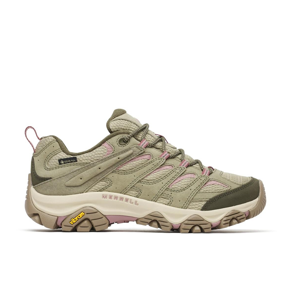 【MERRELL】MOAB 3 GTX 女防水登山健行鞋 淡綠色 / ML00005400