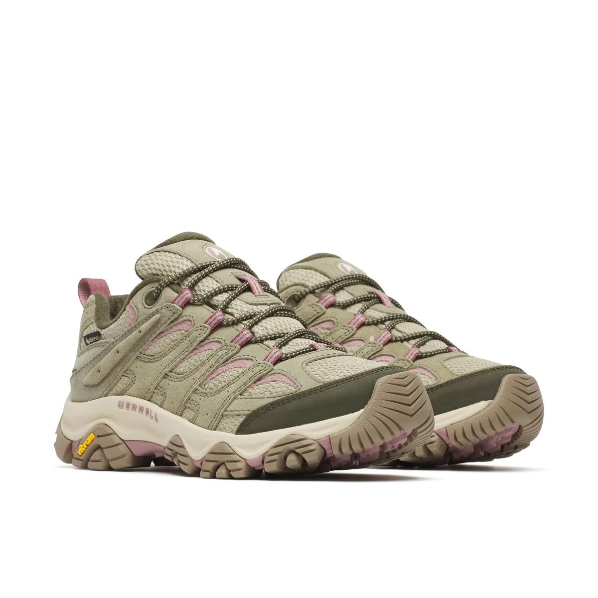【MERRELL】MOAB 3 GTX 女防水登山健行鞋 淡綠色 / ML00005400