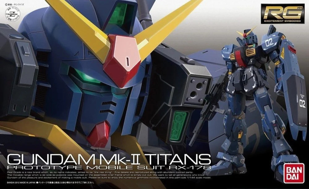[Z GUNDAM] RG 1/144 RX-178 GUNDAM MK-Ⅱ(TITANS)