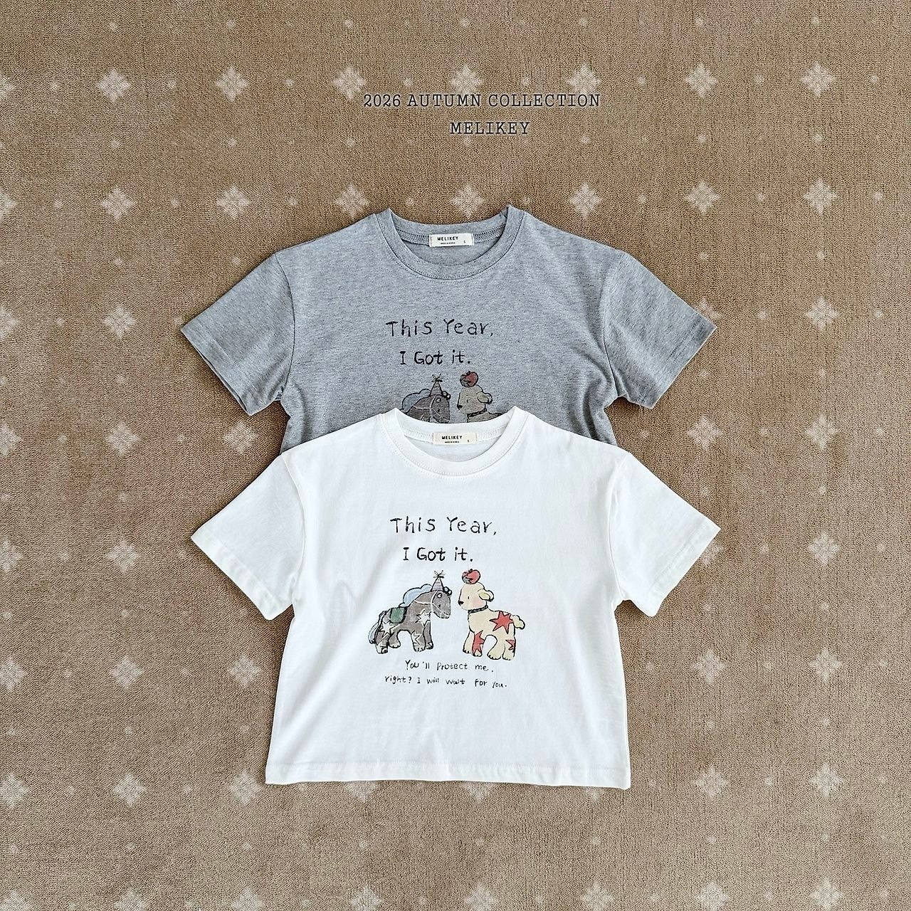 MELIKEY Pony Short Sleeve Tee