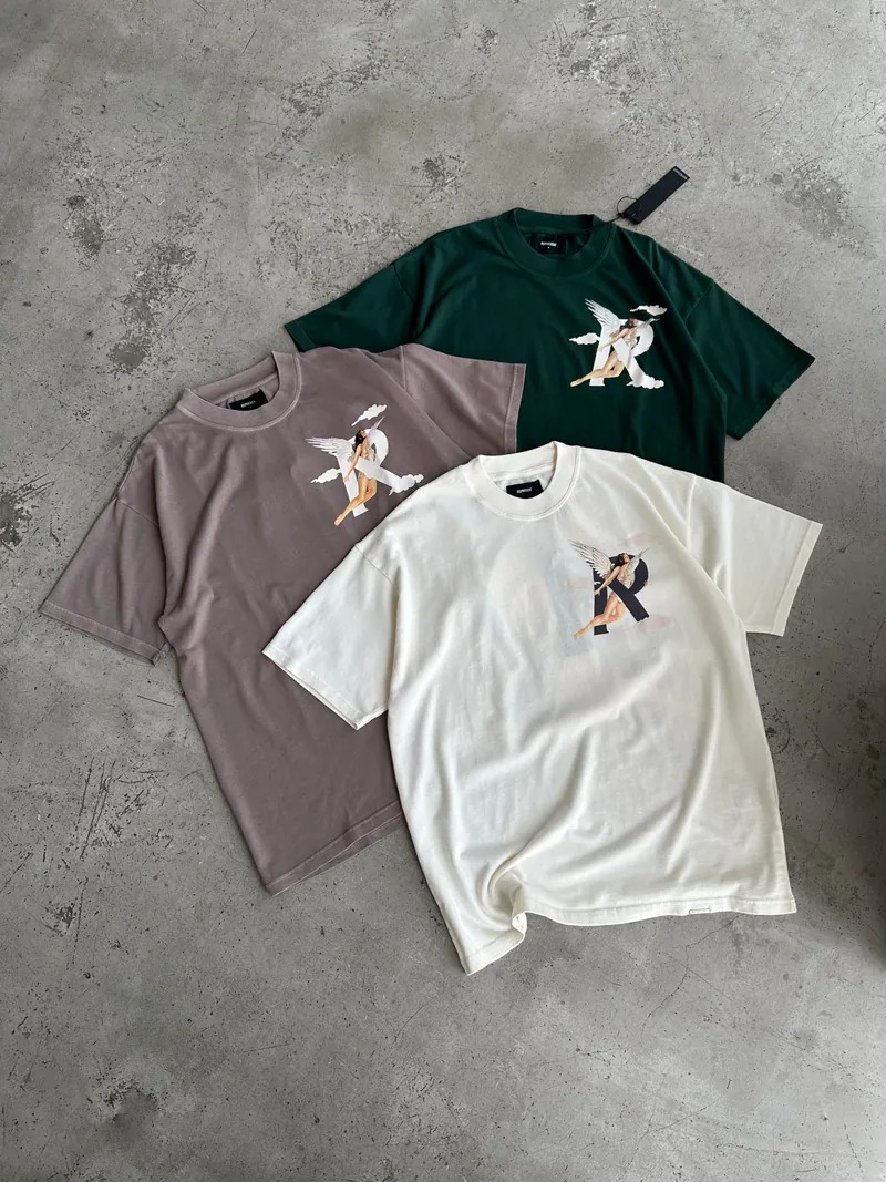 Represent Clo 前後天使印花 休閒短袖T