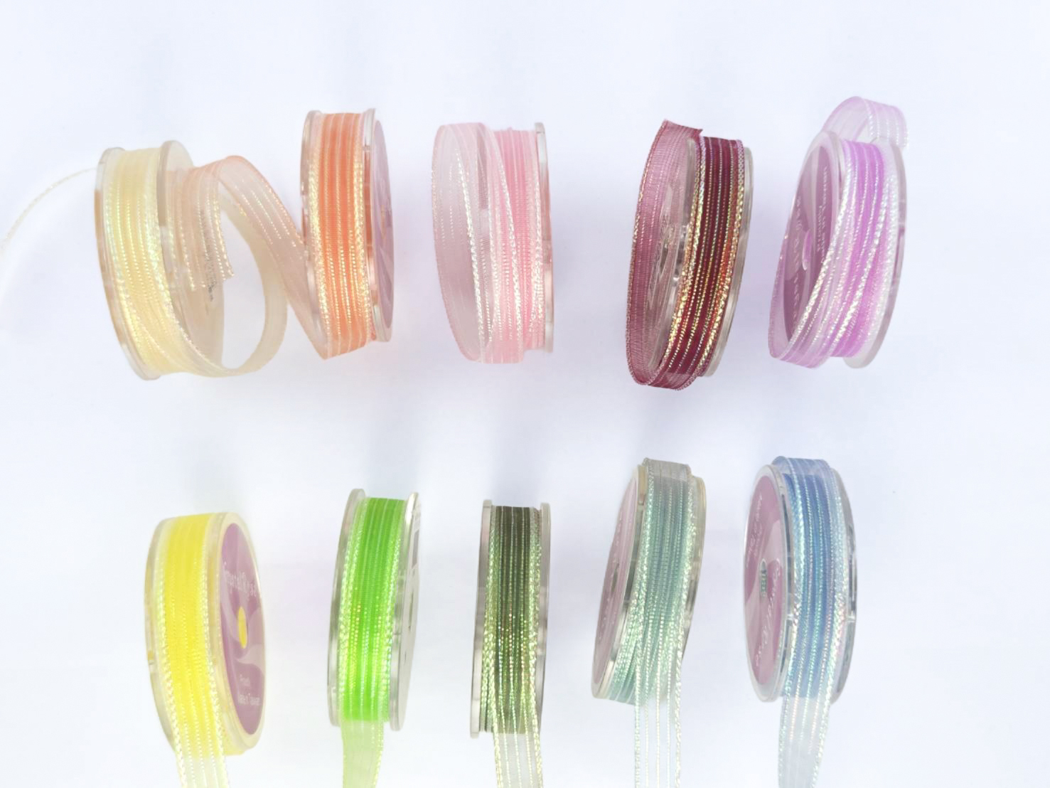 珠光細線網紗/10mm/15mm
