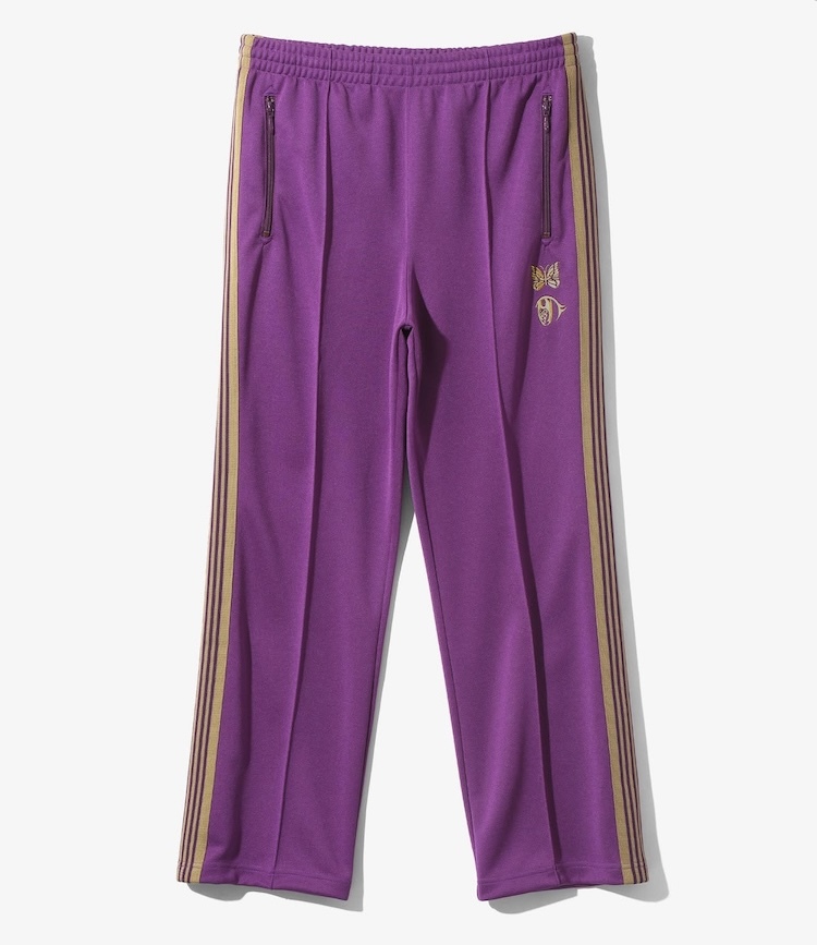 Needles - QV428 Needles x Kae Tanaka Track Pant - Poly Smooth - B-Purple