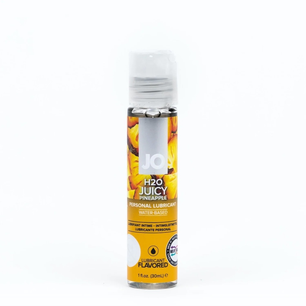 System Jo H2O Juicy Pineapple edible water-based Lubricant - 30ml