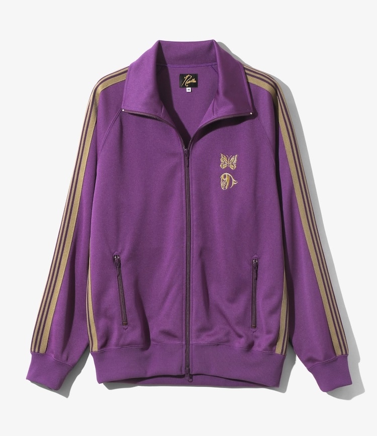 Needles - QV427 Needles x Kae Tanaka Track Jacket - Poly Smooth - B-Purple
