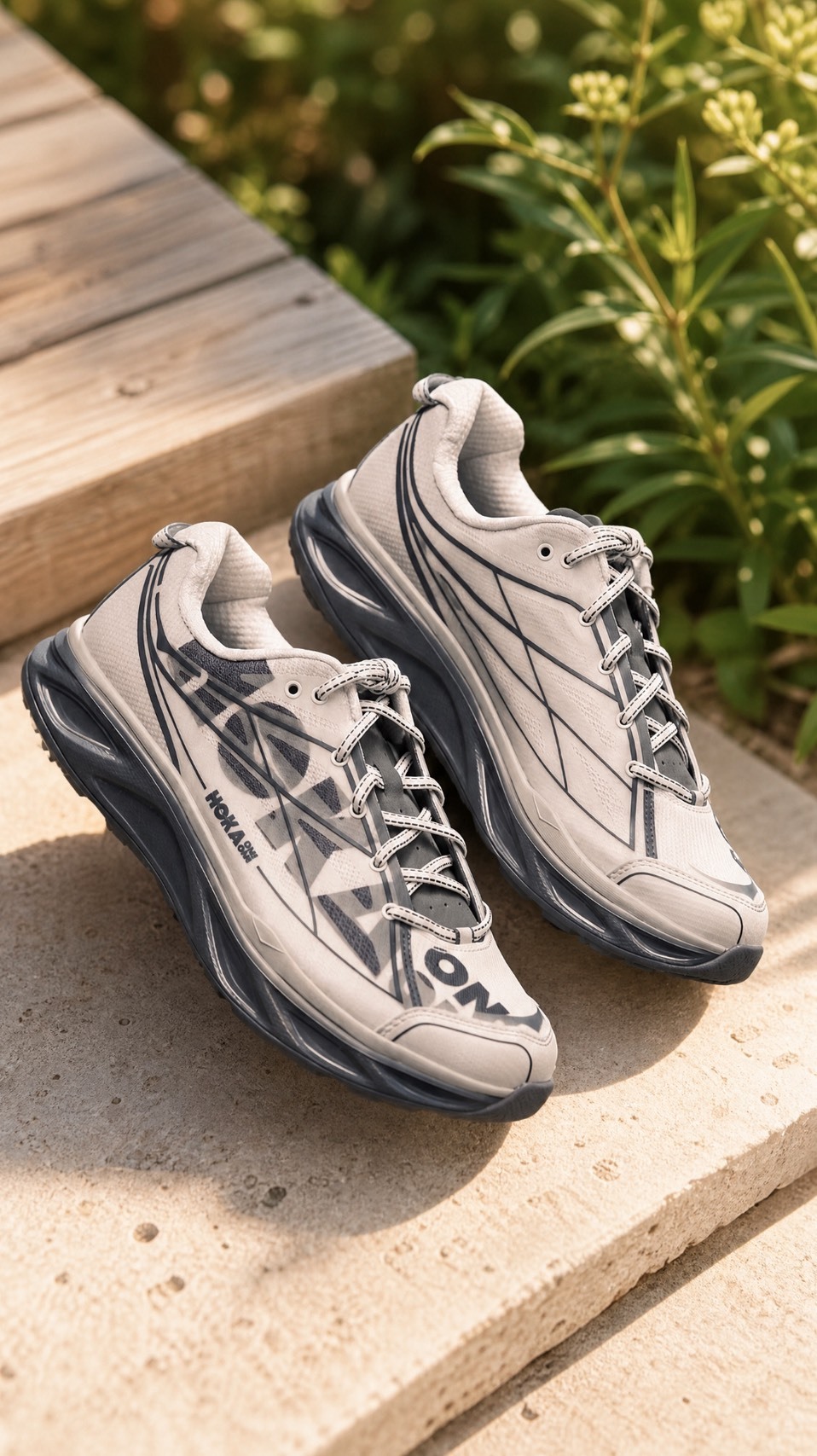 【APAIR】預購 Hoka one one HUAKA PRO "Atmosphere Grey" 太空灰 復古跑鞋 1176672-CTLL