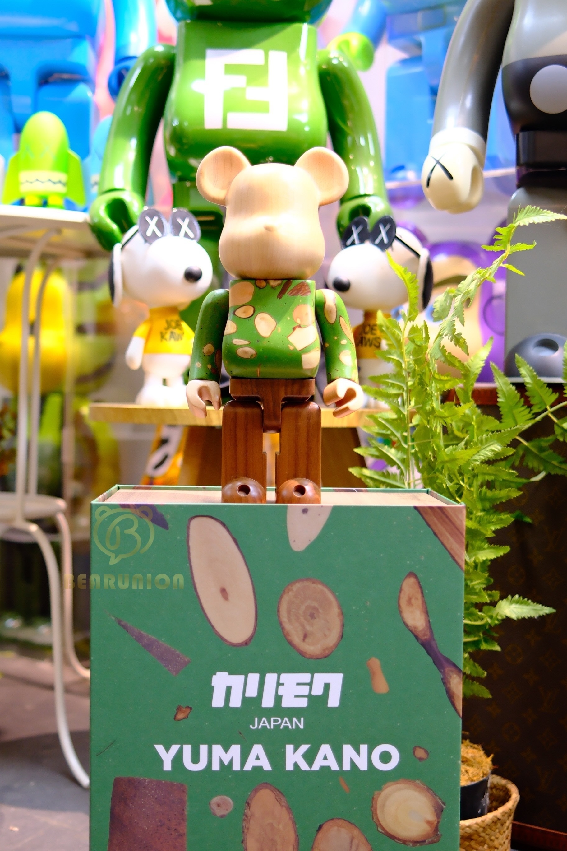 🎏預訂🎏Bearbrick 400% カリモク YUMA KANO