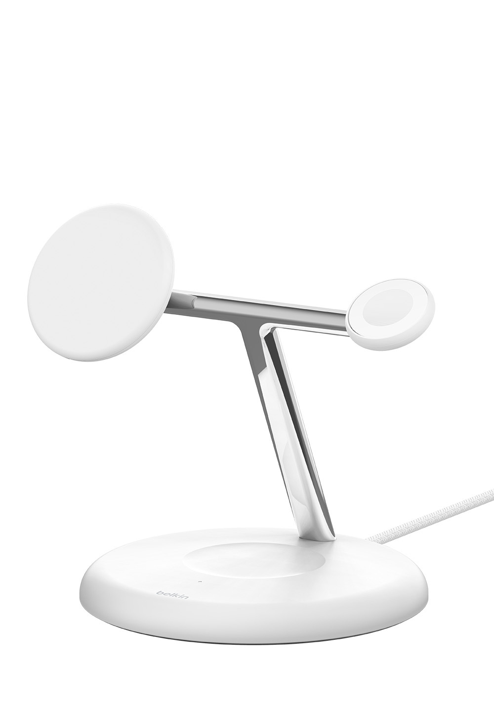 Belkin｜BoostCharge Pro Qi2 3合1磁吸無線充電器(有旅充頭)