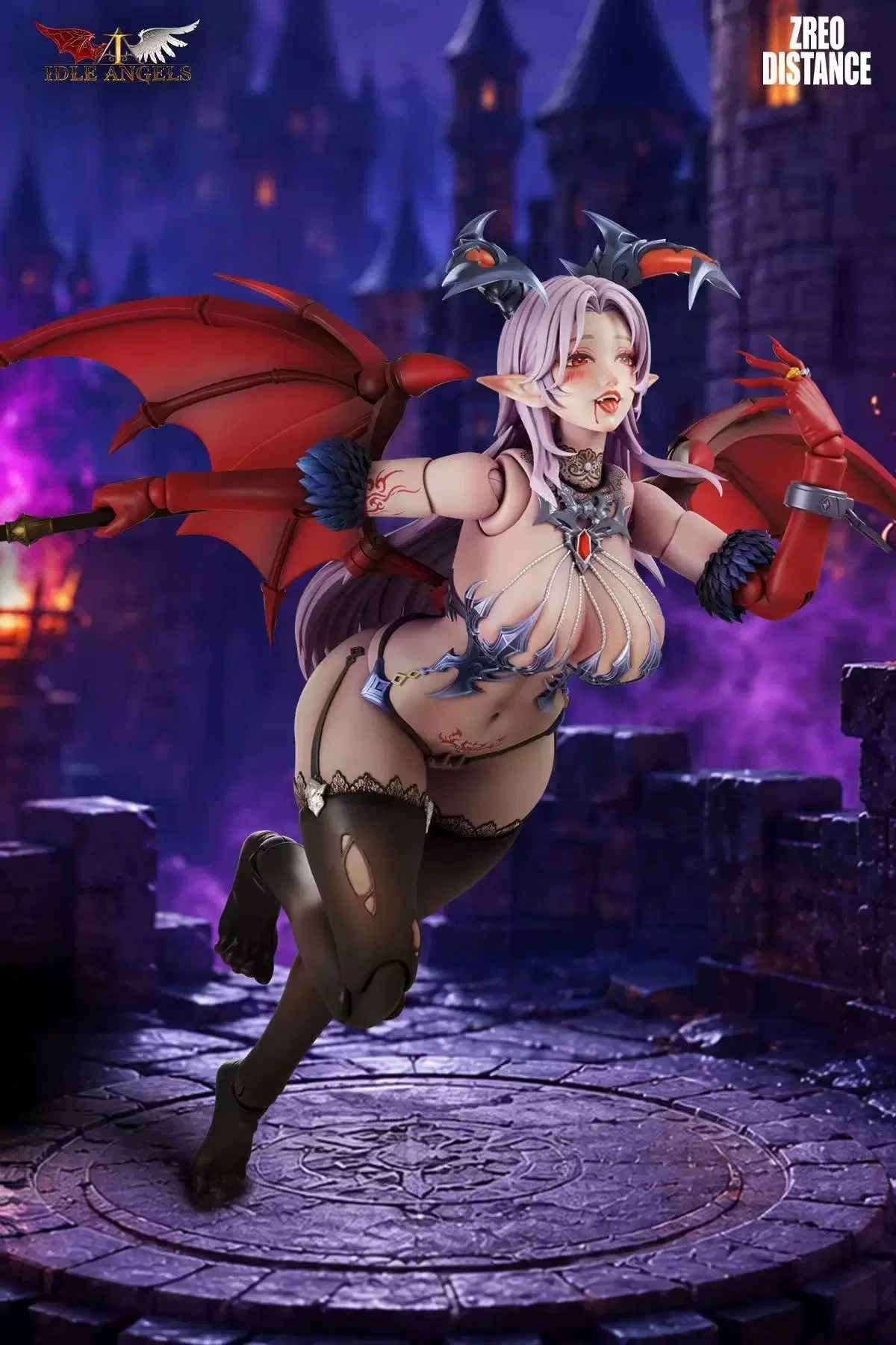 零距工作室&ldle Angels 1/12 墮天使路西法 可動手辦 黃膚 (普通版/豪華版)