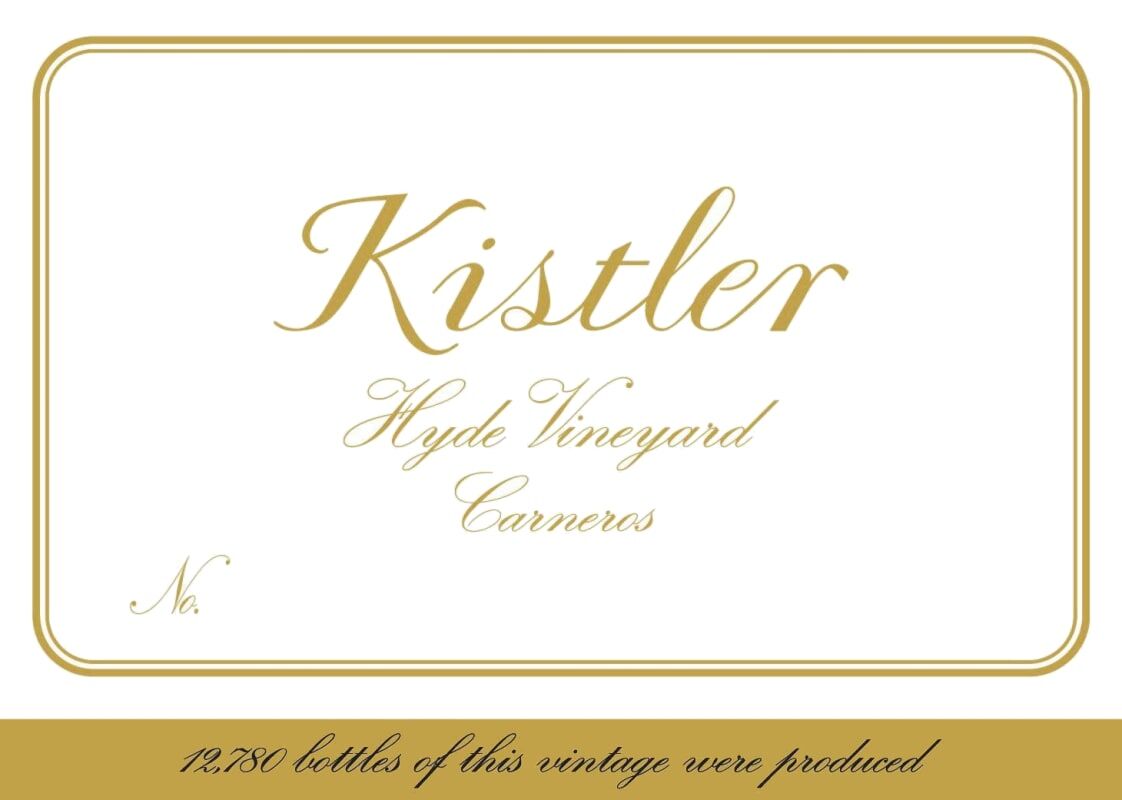 Kistler Hyde Vineyards Chardonnay 2019 (RP98)