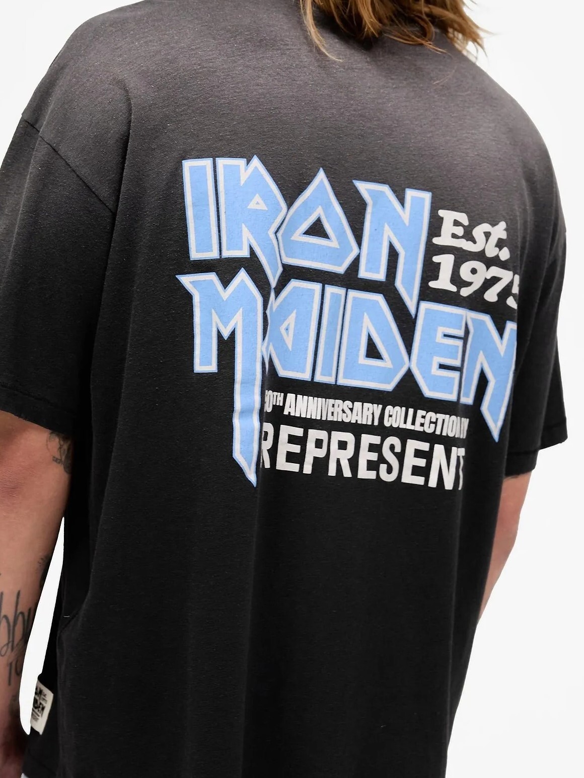 Represent Clo x ron Maiden 50週年紀念聯名印花 短袖T