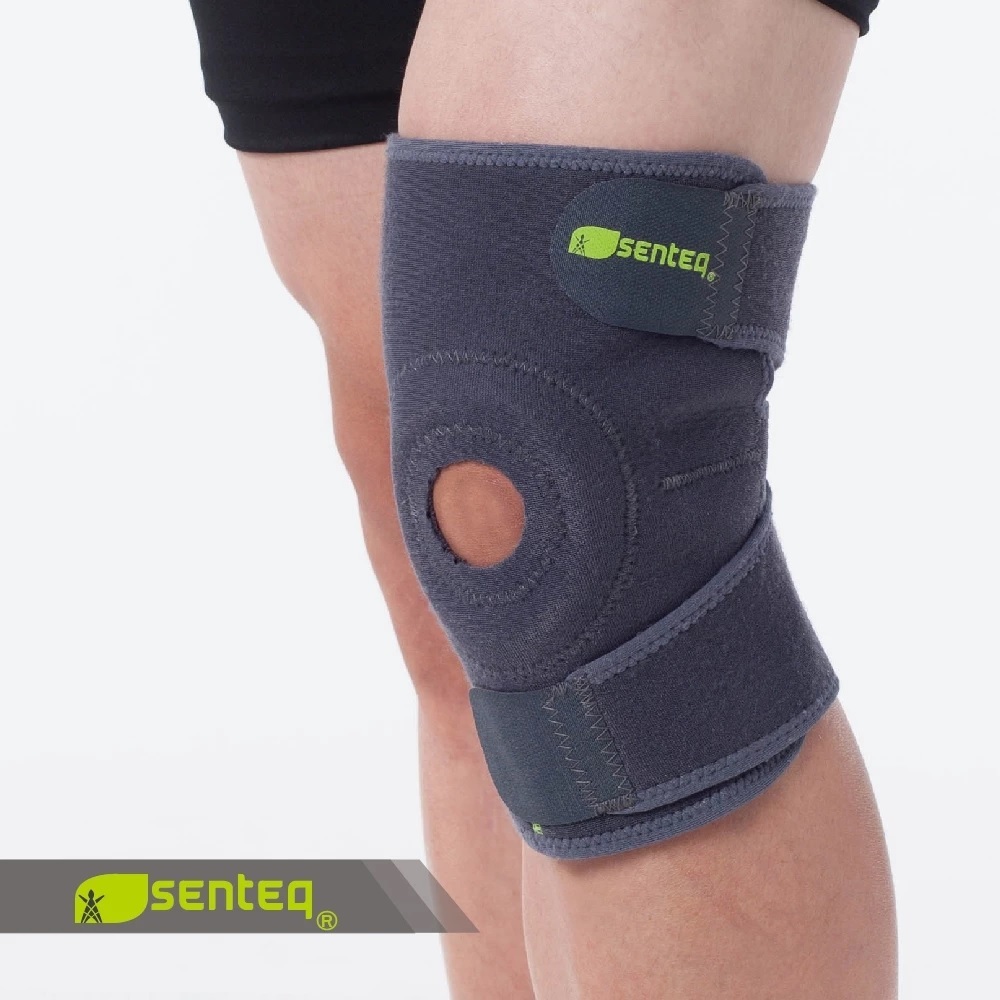 【SENTEQ】運動護膝 三帶式護膝 登山護膝 台灣製造 正品公司貨