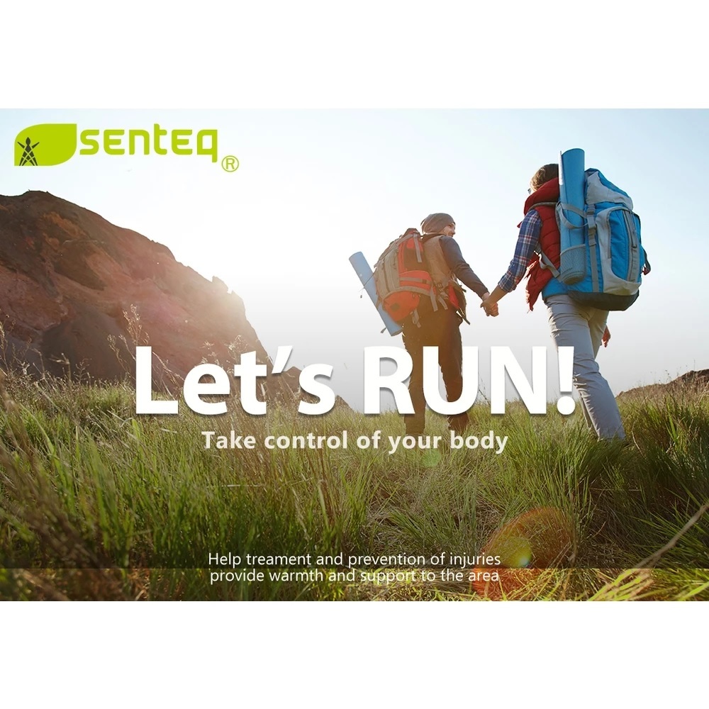 【SENTEQ】運動護膝 三帶式護膝 登山護膝 台灣製造 正品公司貨