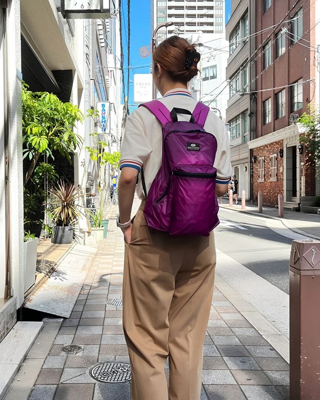 Bag'n'Noun｜CAMP SAC 2020 雙肩後背包  F號 - 紫 (70020870VIOLET)
