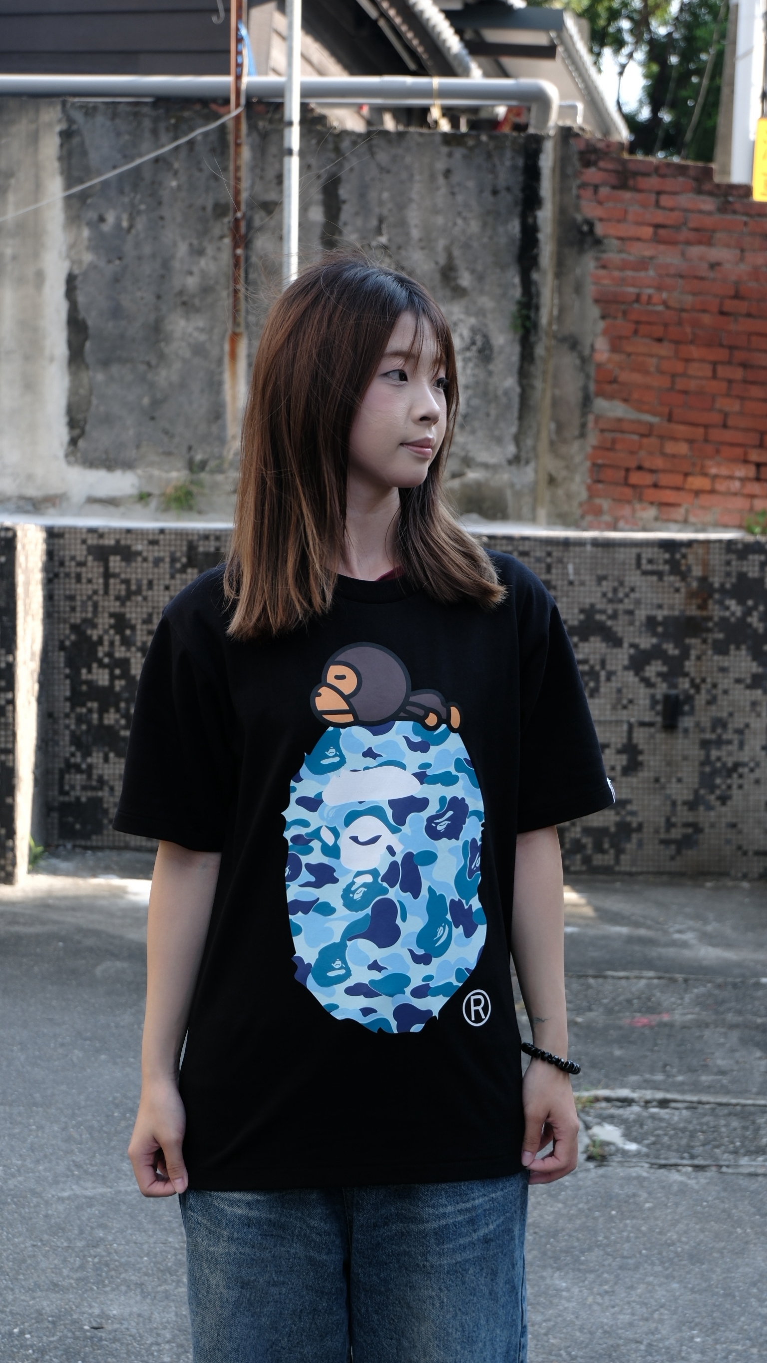 BAPE SS26 ABC CAMO系列 迷彩 卡通小猴 MILO  猿人頭 短Tee 2M20110008