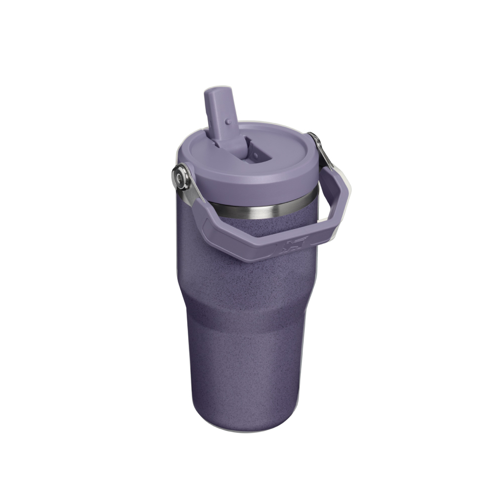 STANLEY 經典系列 IceFlow 手提吸管杯2.0 0.59L / 月岩紫