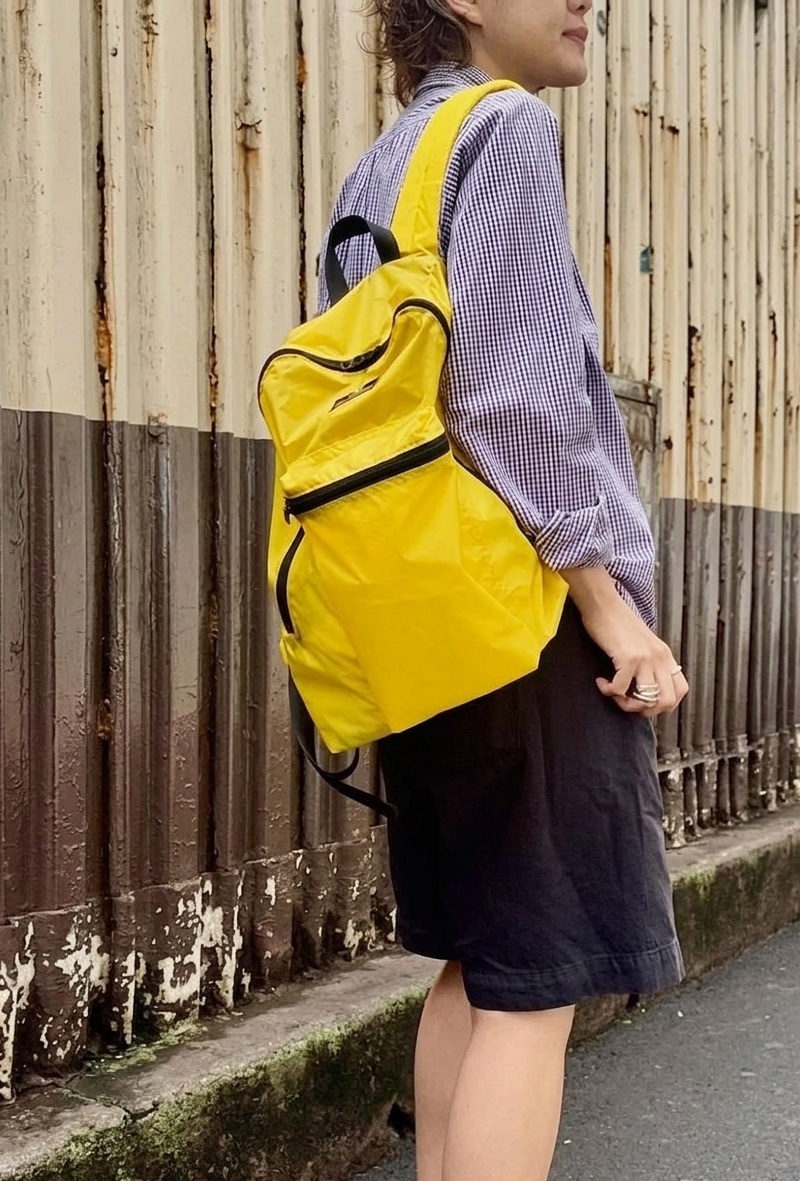 Bag'n'Noun｜CAMP SAC 2020雙肩後背包  F號 - 黃 (70020870YELLOW)