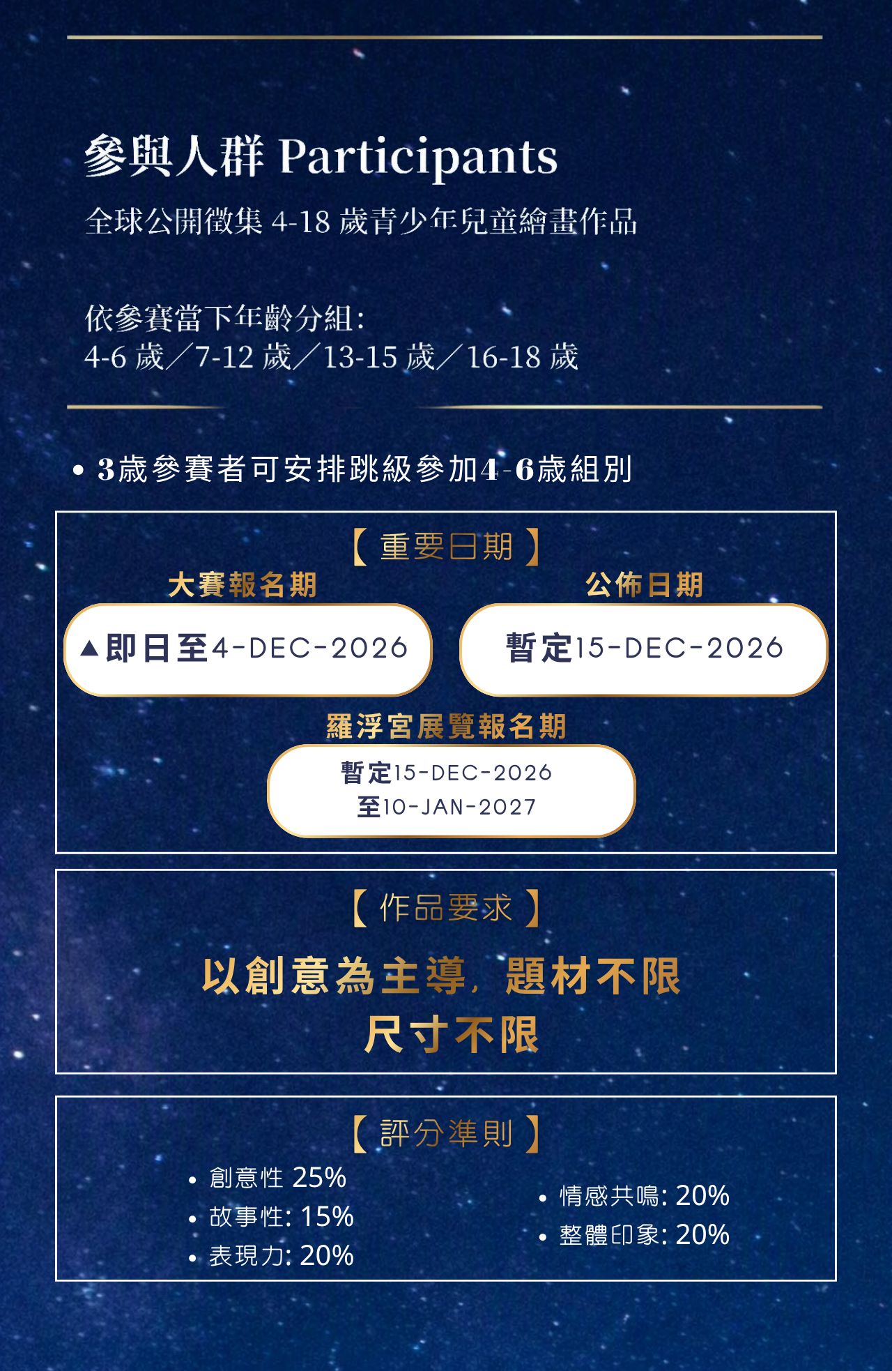 鐵塔獎大賽2026_章程11報名日期作品要求
