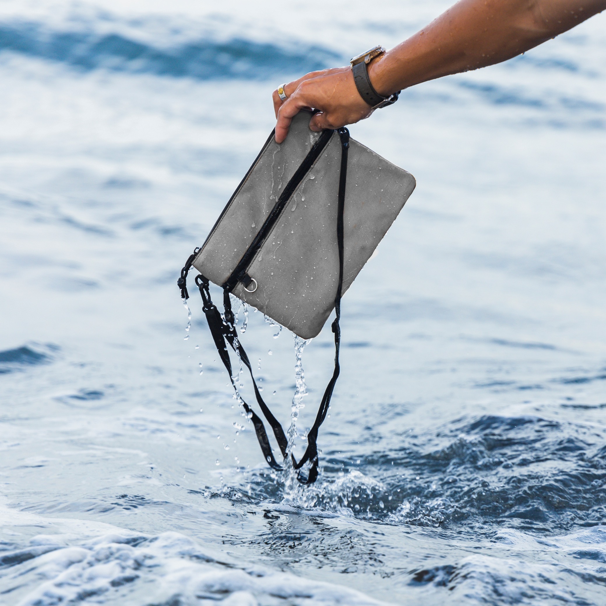 [ 予約限定 ]  L.PARK -  26SS Water-Resistant Shoulder Bag " SB01 "