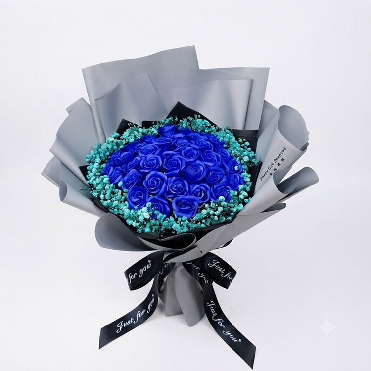 37-deep-blue-soaprose-bouquet