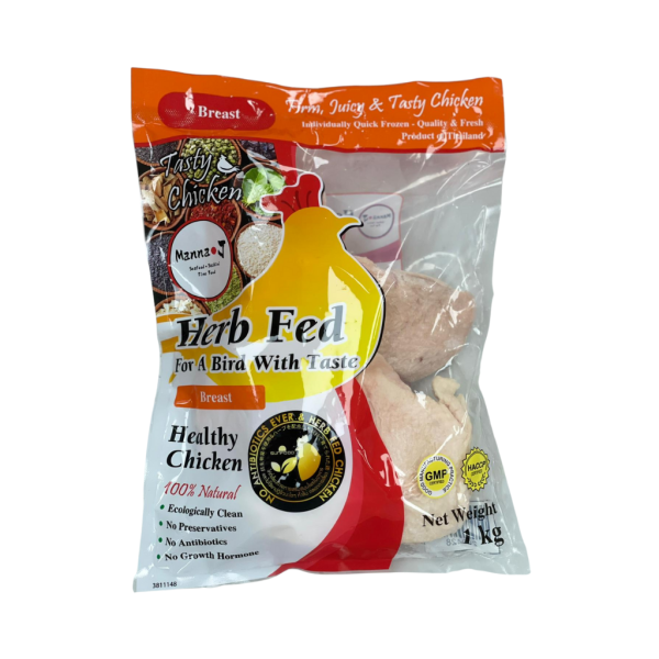 M1: 泰國Manna J 無激素健康雞胸肉1kg