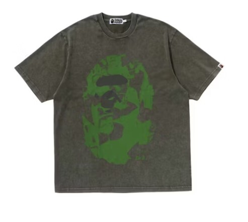 BAPE Ape Head Heavy Washed Relaxed Fit Tee