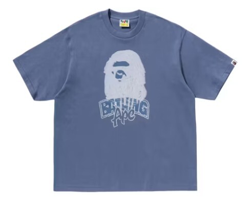 BAPE Hand Drawn Ape Head Relaxed Fit Tee
