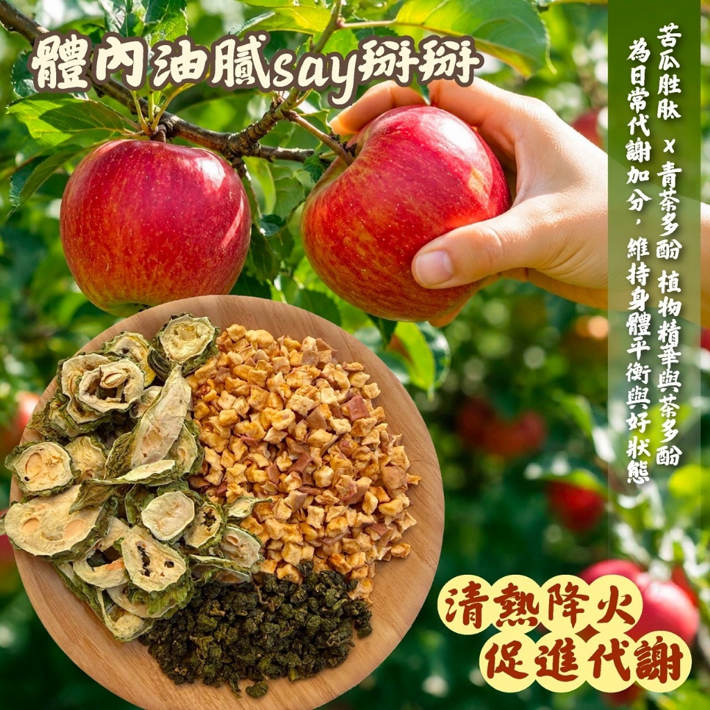 WSBB12458  蜜蘋苦瓜油切掰掰茶 5g×25入 （9月底）