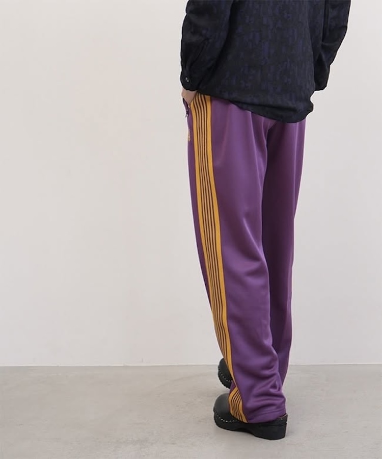 Needles - QV307 Track Pant - Poly Smooth - C-Purple