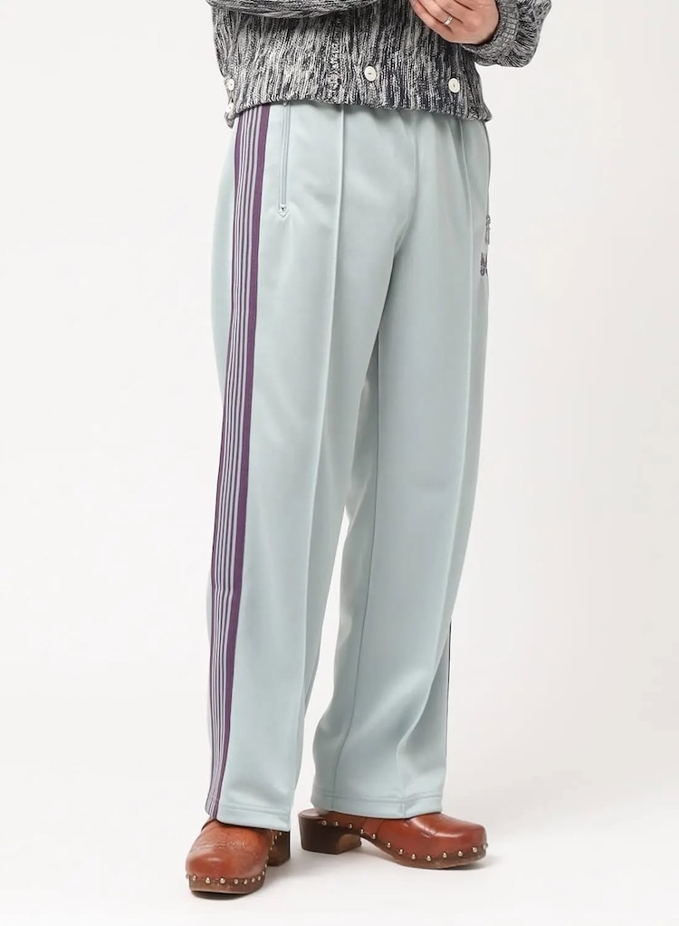 Needles - QV307 Track Pant - Poly Smooth - B-Sax