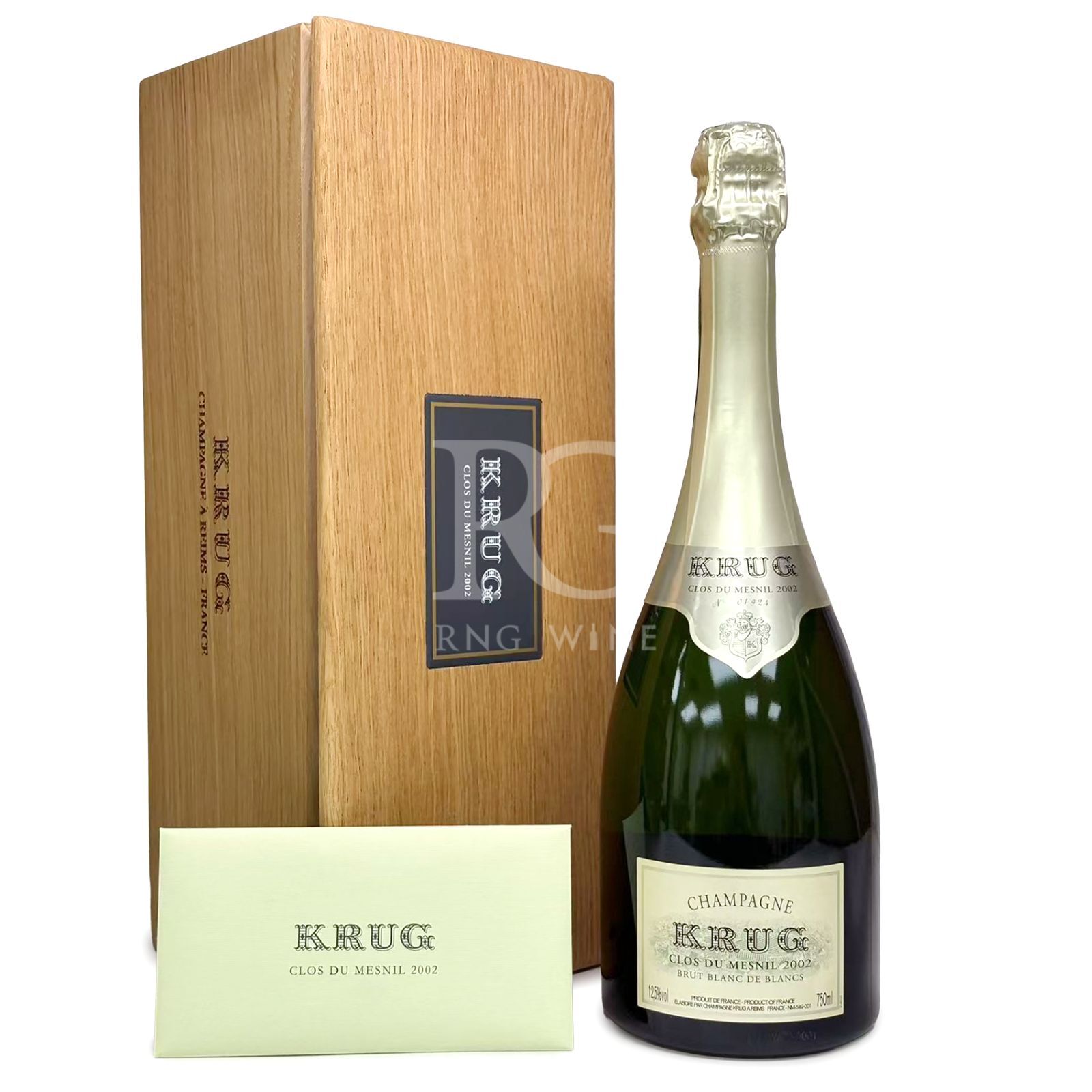 Krug Clos du Mesnil 2002 (JS100) (Gift Box)