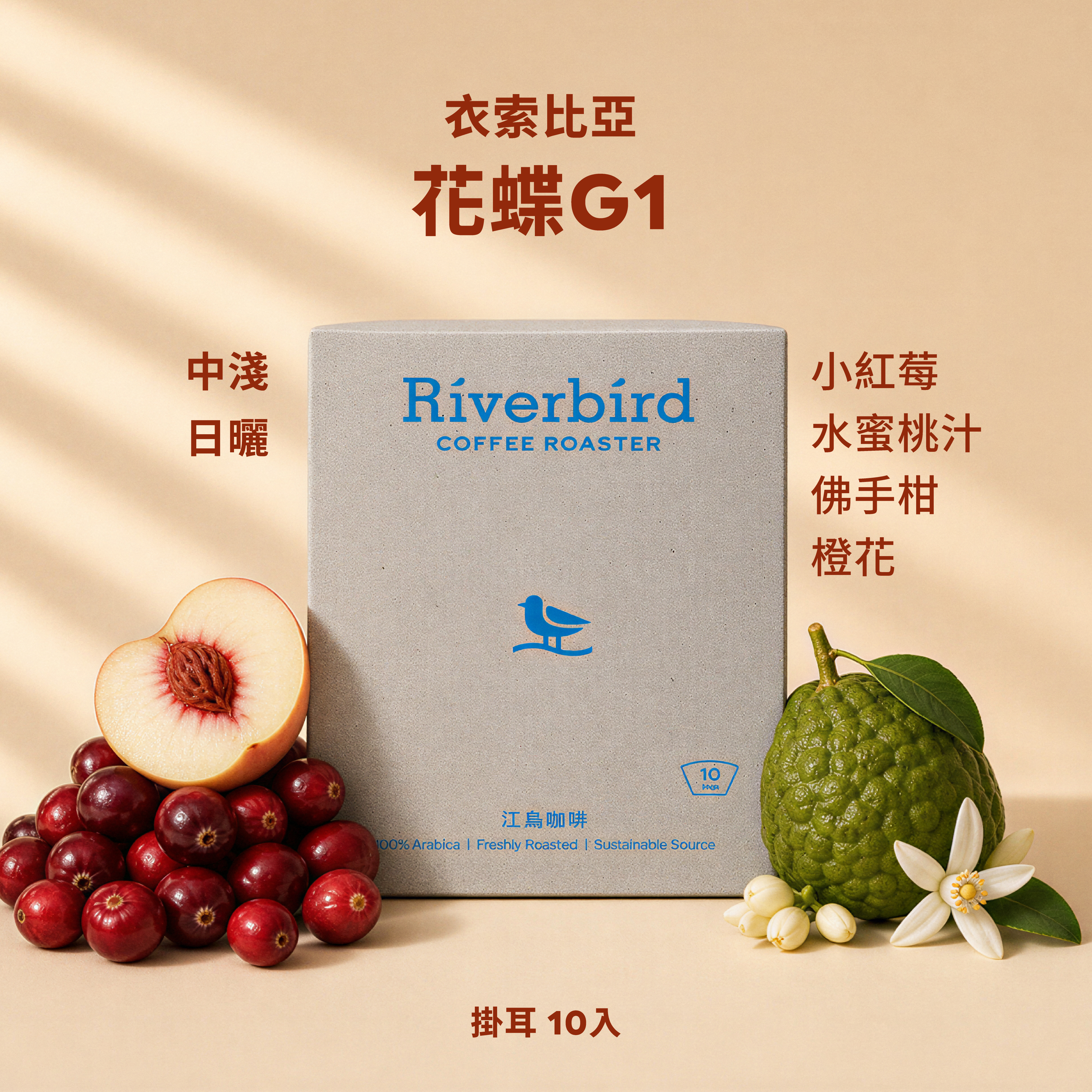【一期一會】《10入掛耳》衣索比亞 花蝶G1