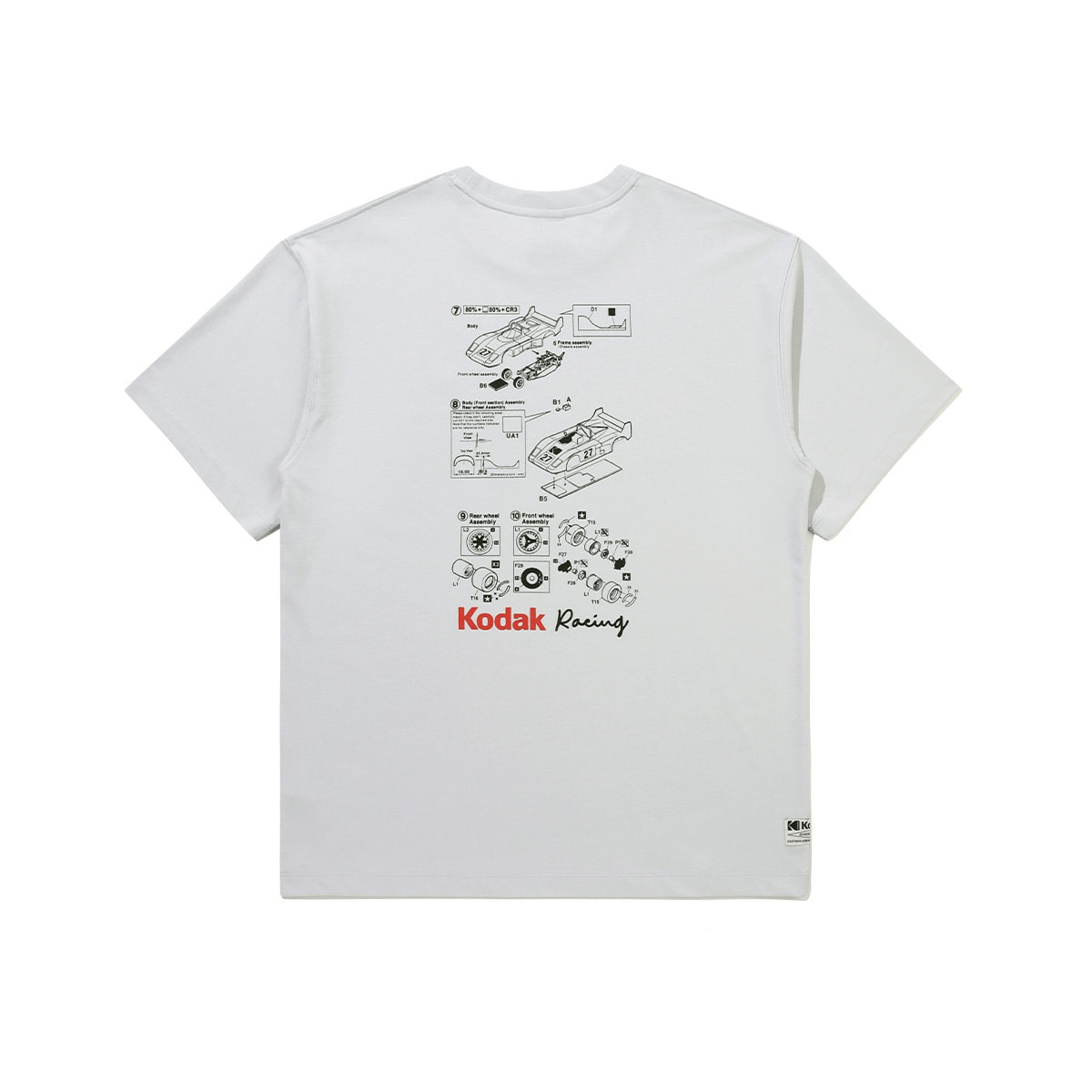Kodak｜K6323LRS83 Racing Engineering T-Shirt [3 colors] K6