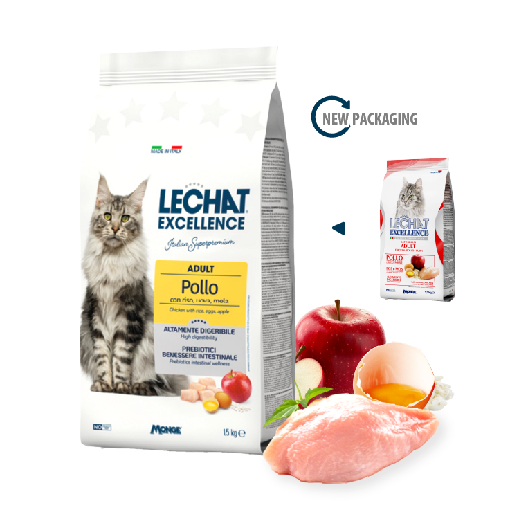 Lechat Excellence丨雞肉蘋果成貓健體配方1.5kg (LE-0158)