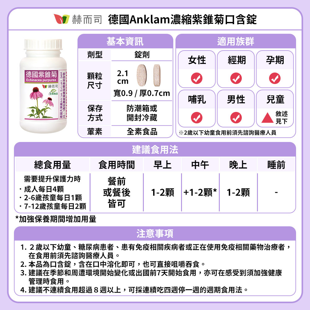 紫錐花推薦 赫而司德國紫錐菊 德國Anklam高濃縮45:1紫錐菊萃取原料