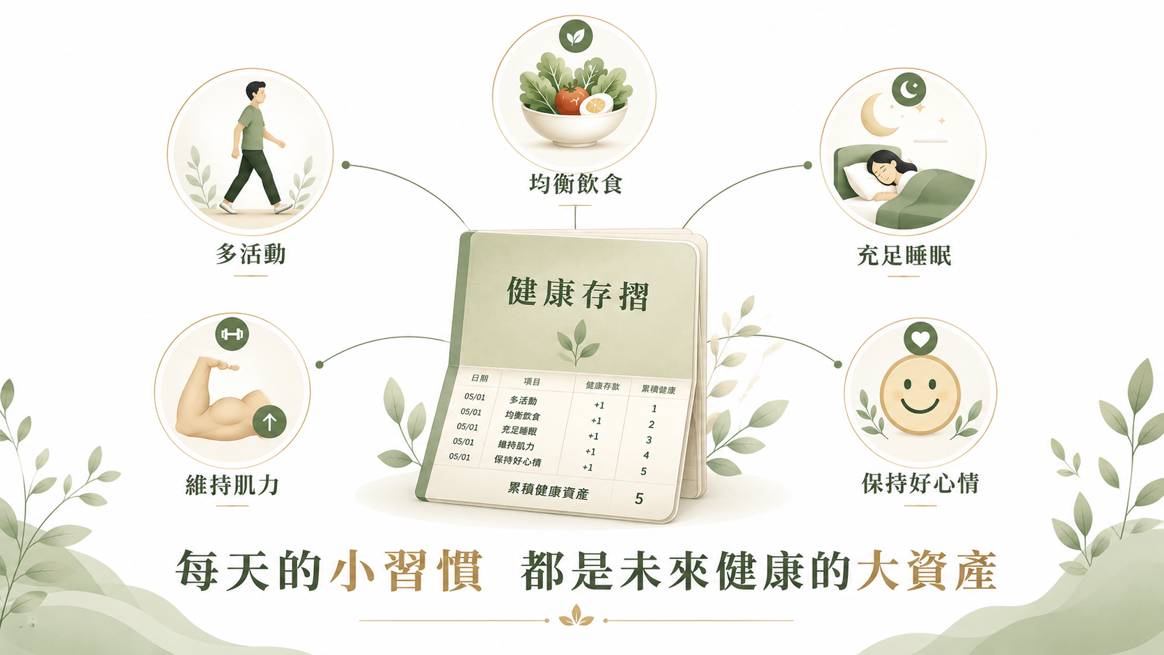 增加健康餘命的方法