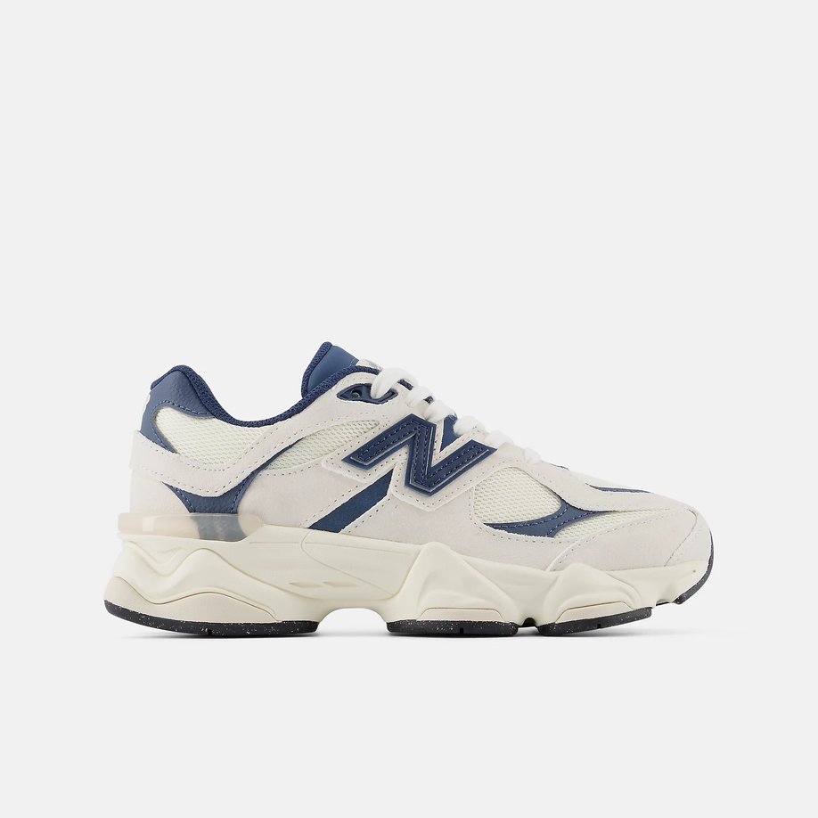 【預訂】NEW BALANCE 9060 奶油白深藍-GS