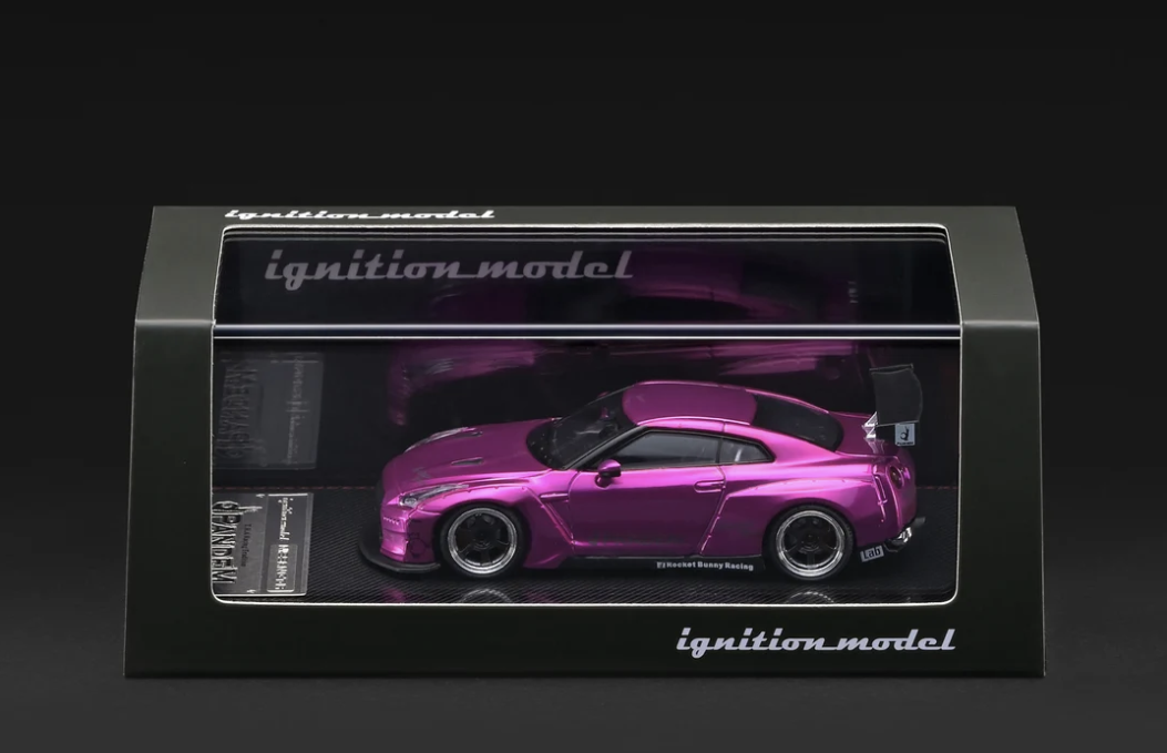 預訂PreOrder - Ignition Model 1:64 PANDEM R35 GT-R Pink Metallic