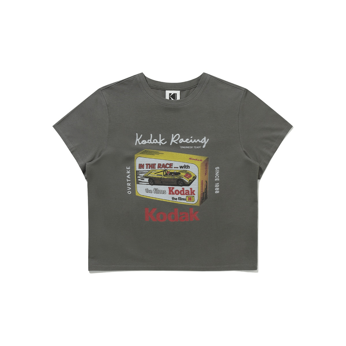 Kodak｜K6322LRS82 Racing Graphic T-Shirt Women [2 colors] K36