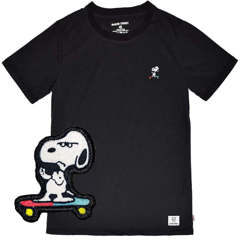 Stamp: Skate Snoopy 生氣史努比 短袖T恤