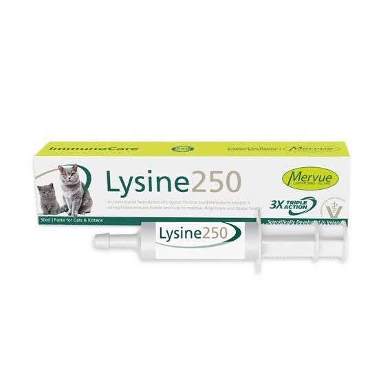 Mervue - Lysine 250 增強免疫力補充劑 30ml (離胺酸 Lysine 100  加強版)