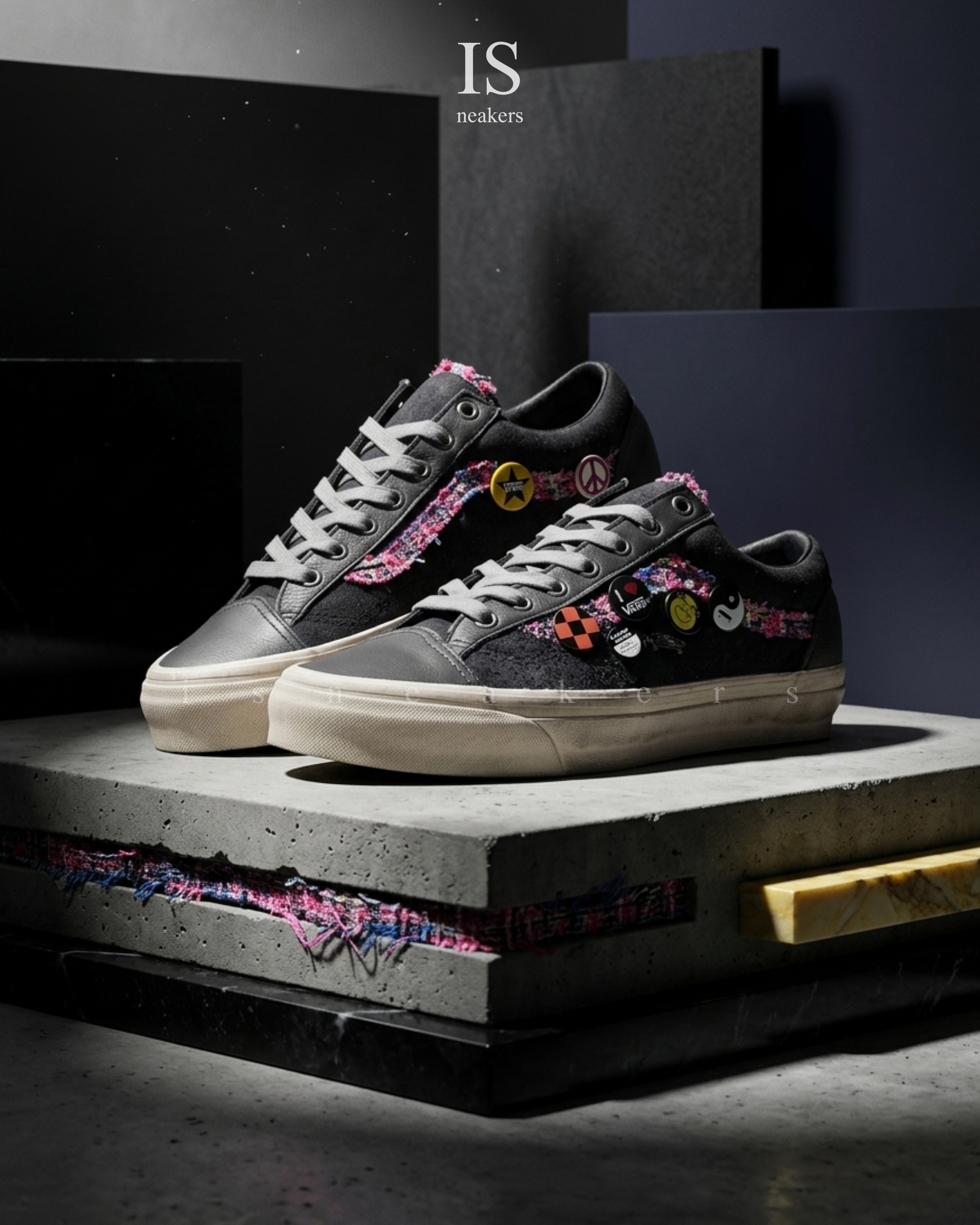 iSNEAKERS｜VANS OLD SKOOL 36 LX SOUVENIR BLACK PREMIUM 黑 做舊 VN000E8VEMV