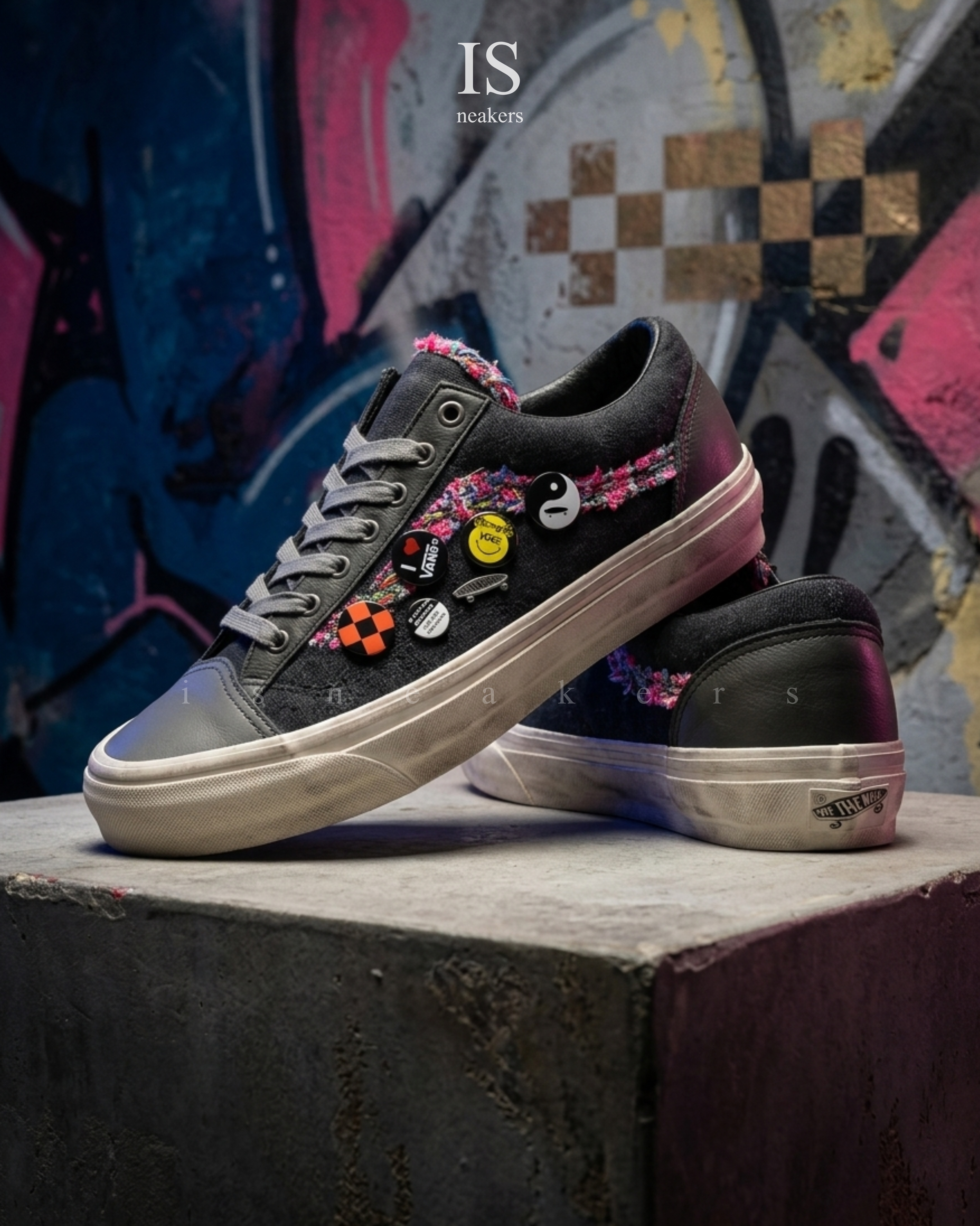 iSNEAKERS｜VANS OLD SKOOL 36 LX SOUVENIR BLACK PREMIUM 黑 做舊 VN000E8VEMV