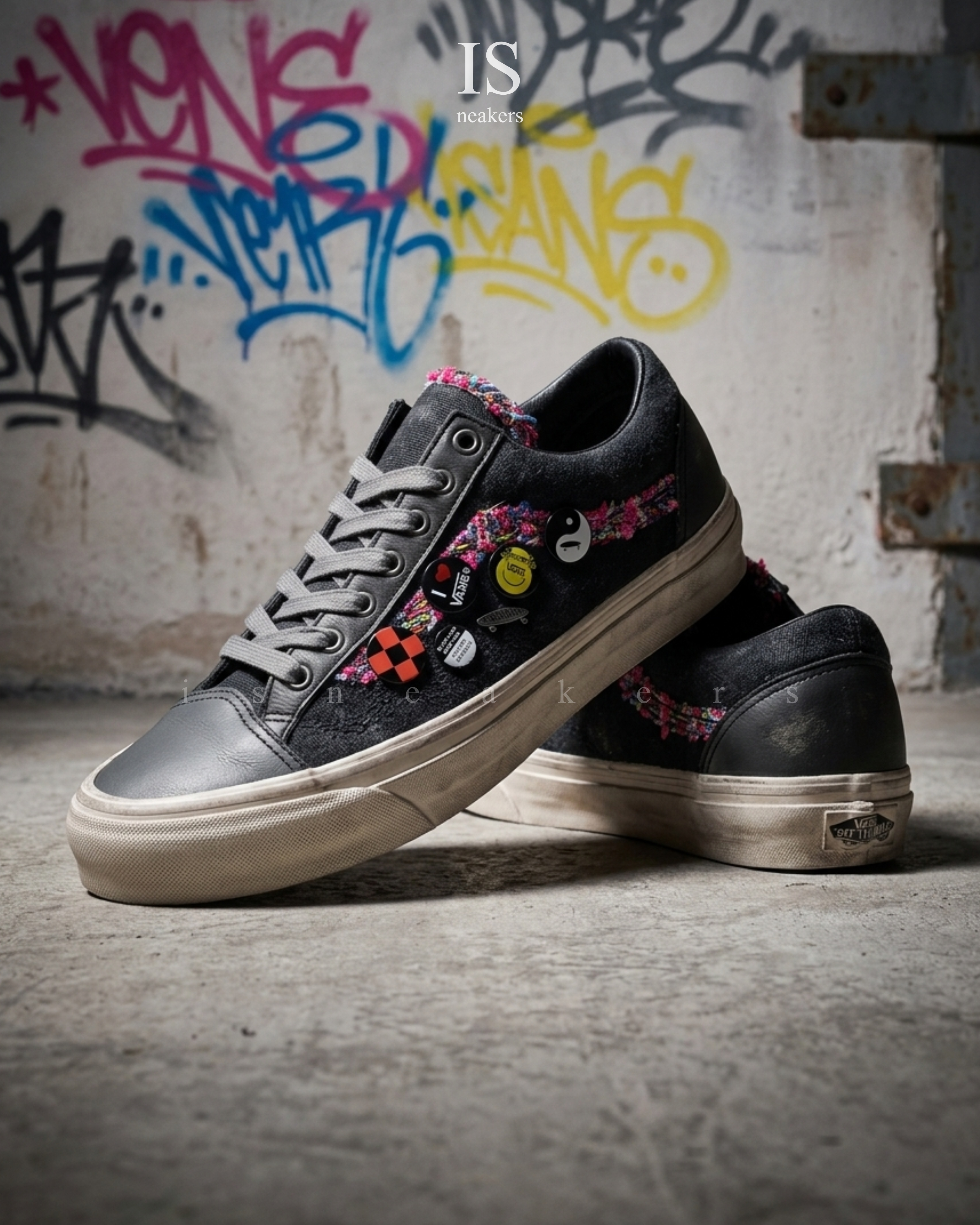 iSNEAKERS｜VANS OLD SKOOL 36 LX SOUVENIR BLACK PREMIUM 黑 做舊 VN000E8VEMV