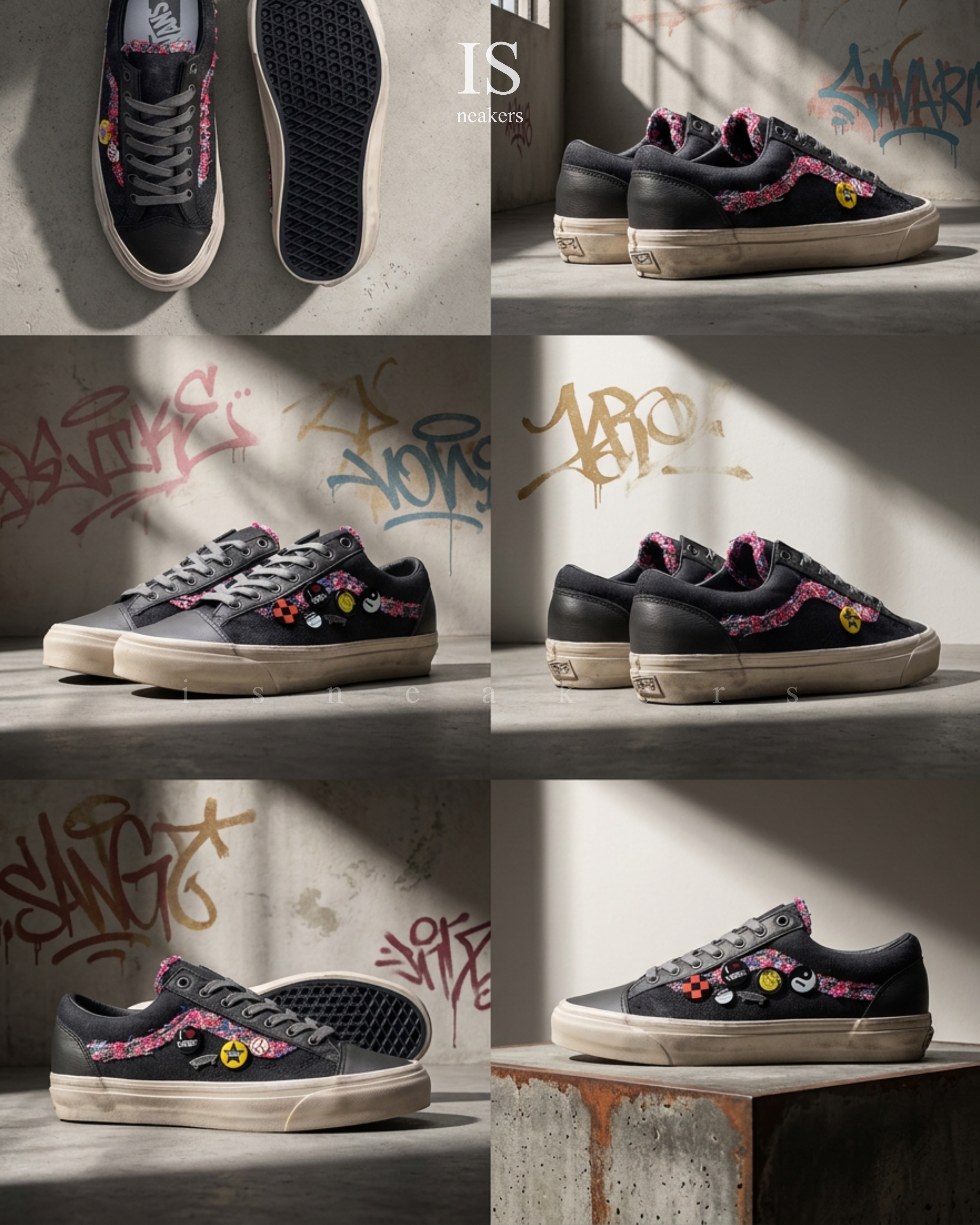 iSNEAKERS｜VANS OLD SKOOL 36 LX SOUVENIR BLACK PREMIUM 黑 做舊 VN000E8VEMV