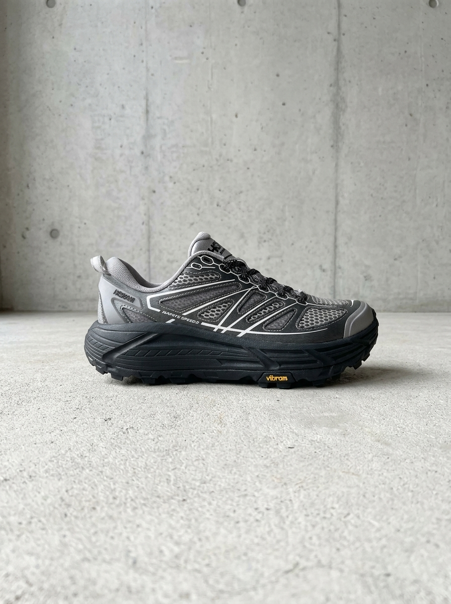 "代購" Hoka One One MAFATE SPEED 2 TS 深灰金屬銀 緩震跑步鞋 1171891-GLCTC