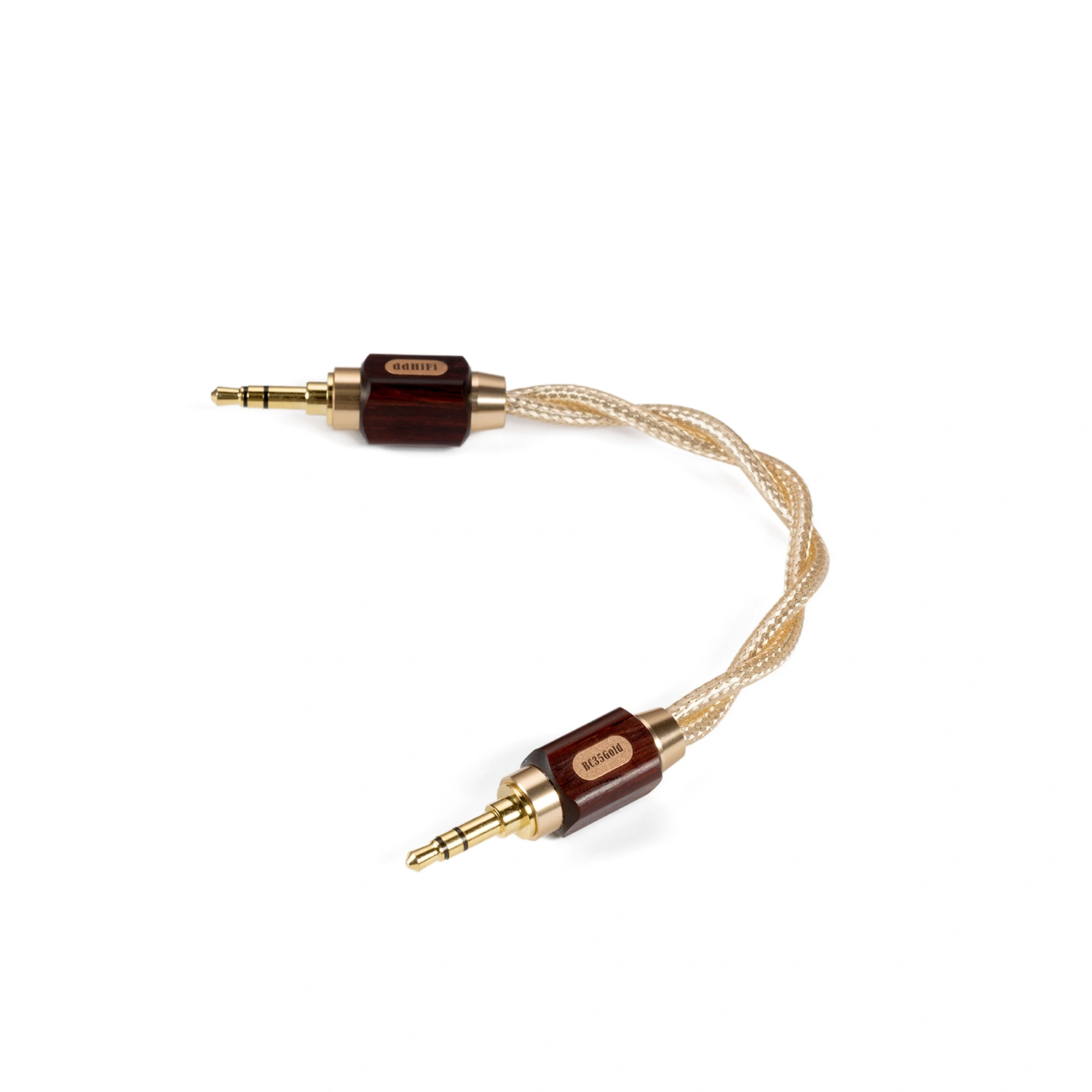 ddHiFi BC35Gold 3.5mm Stereo Audio Cable