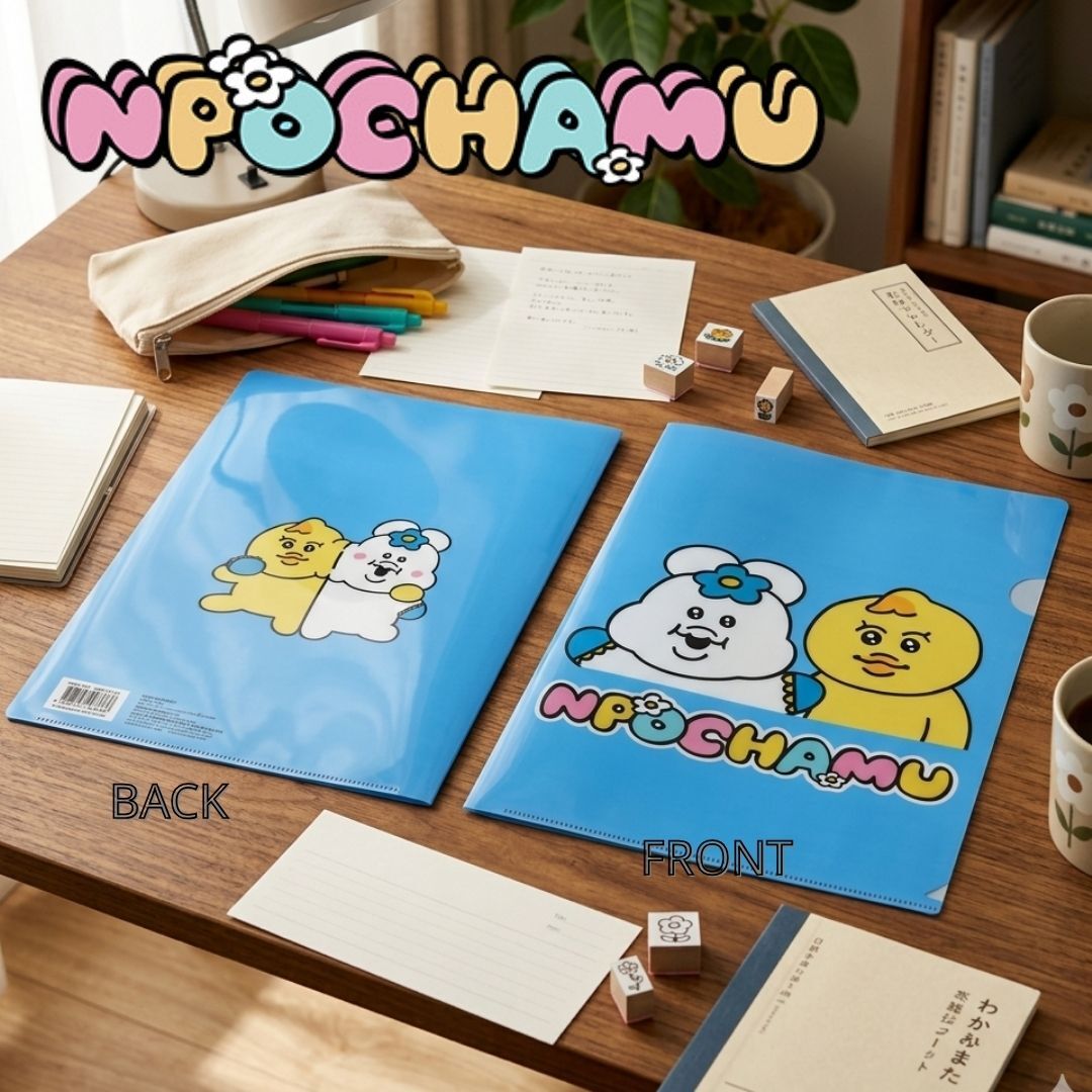 Npochamu 優格精靈 A4文件袋