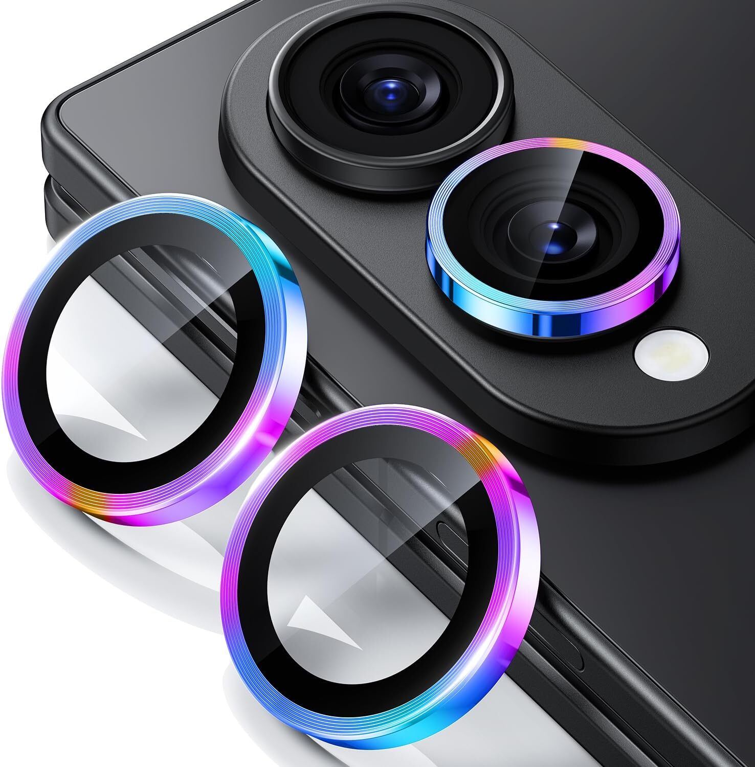 【現貨】XPRO - Lens Metal Ring - Samsung Fold 8 高透光金屬框鏡頭高清保護貼